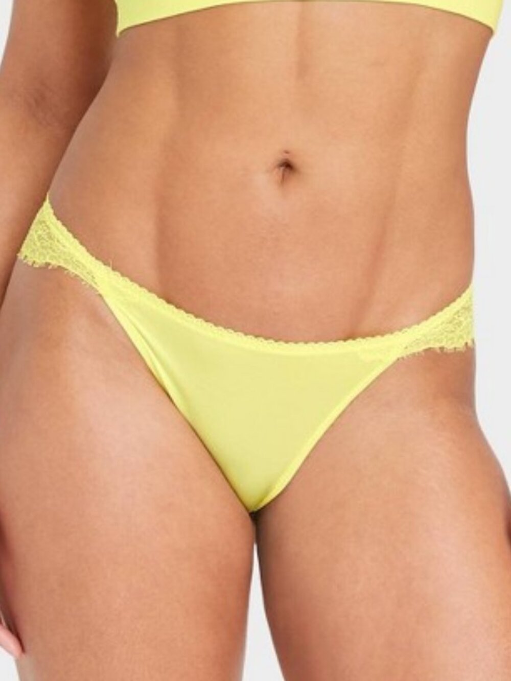 4/$12 💥🆕 Auden Yellow Cheeky Panties Underwear Lingerie | Size Large | 5061